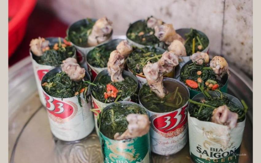 Gà tần - Món ăn tối ở Hải Phòng quen thuộc