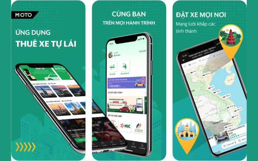 MIOTO - Ứng dụng cho thuê xe máy Hải Phòng