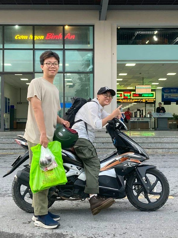 Thuê xe máy tại bên xe Vĩnh niệm