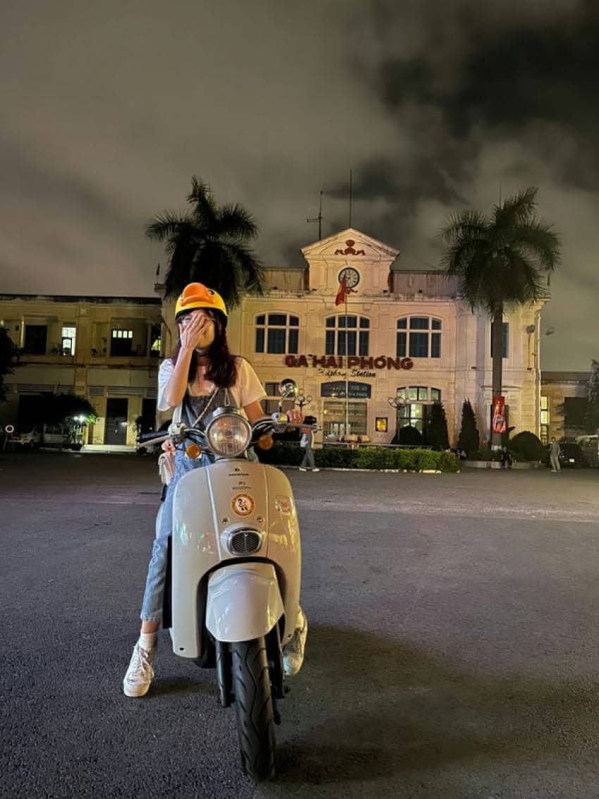Thuê Xe Máy Hải Phòng chỉ hoạt động duy nhất xe Crea 50cc