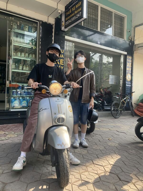 Scooter Rental Haiphong nhiệt tình chăm sóc khách hàng mọi lúc