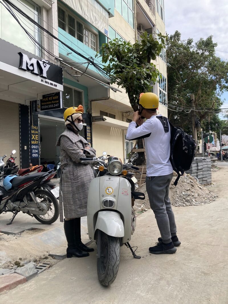Scooter Rental Haiphong — gần ga trung tâm