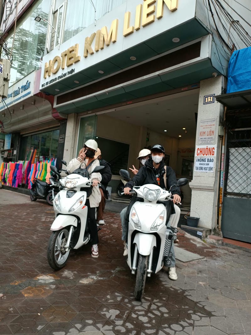 Kim Liên Motorbike Rental - vị trí thuận tiện, giá hợp lý